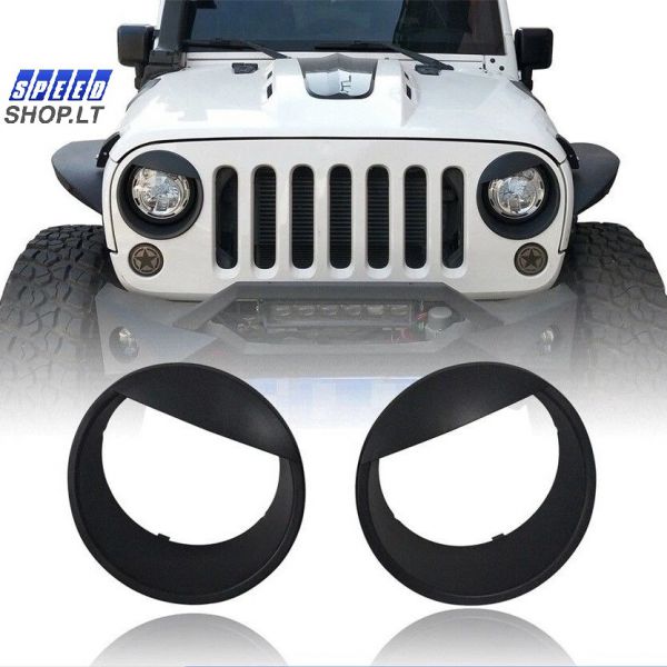 JEEP WRANGLER JK JKU žibintų apdaila